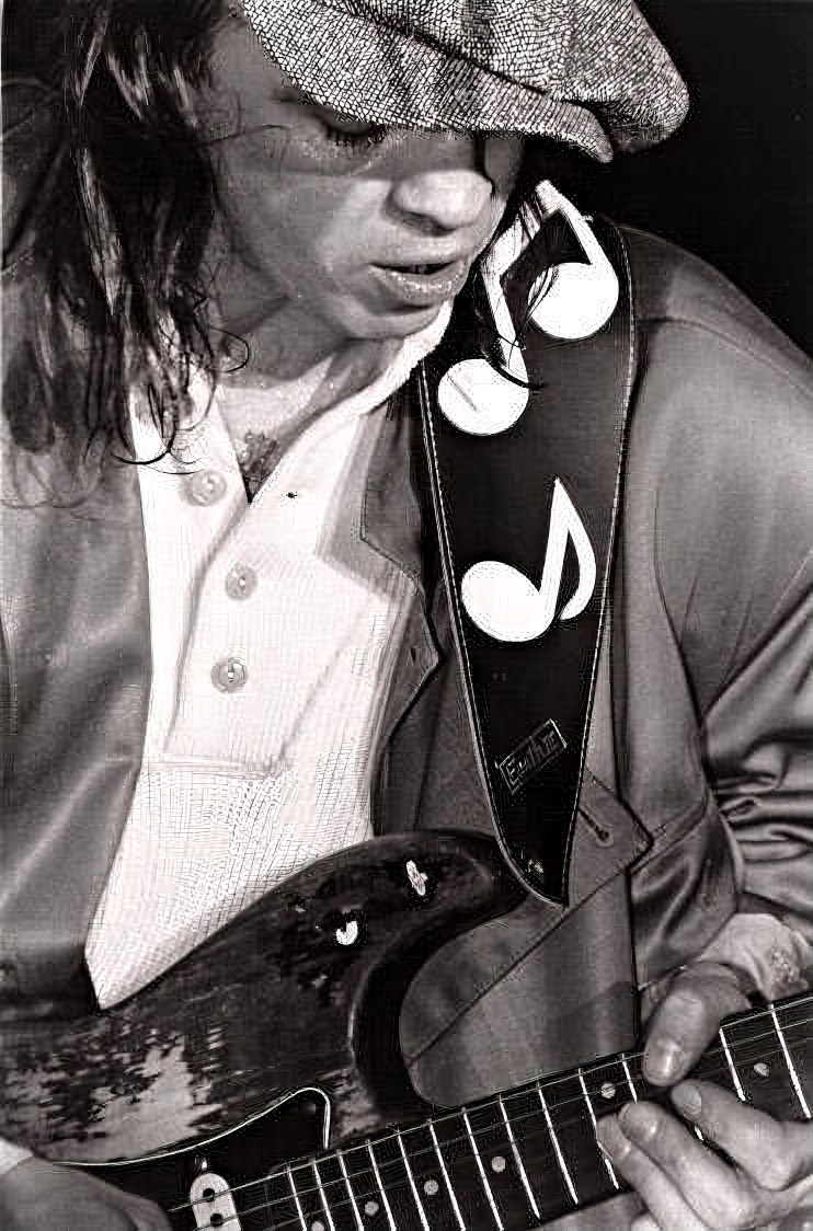 Stevie Ray Vaughan On Stage