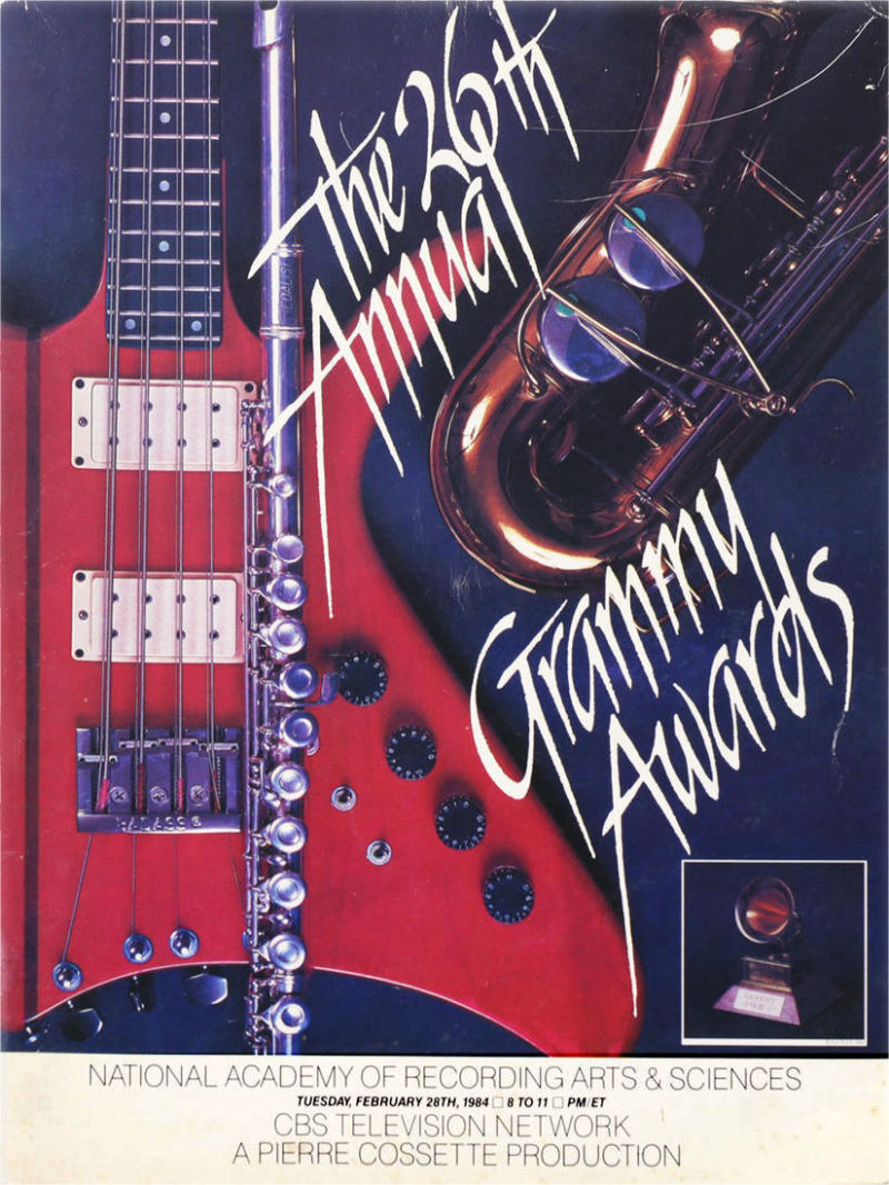 1984 Grammy Awards Poster