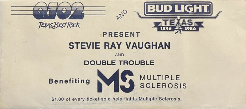 1986-06-07 Ticket Envelope