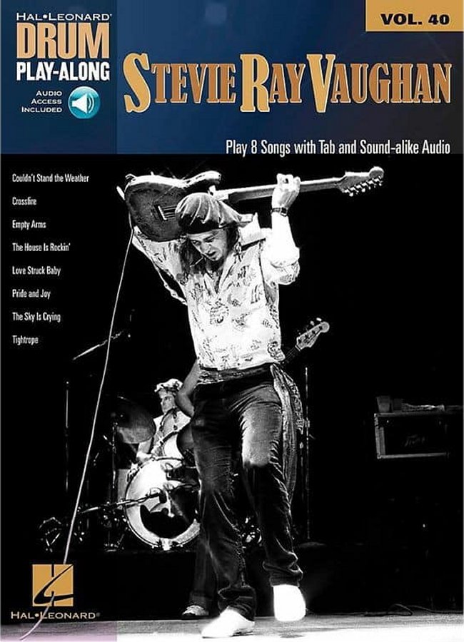 Stevie Ray Vaughan Drum Play Along Book