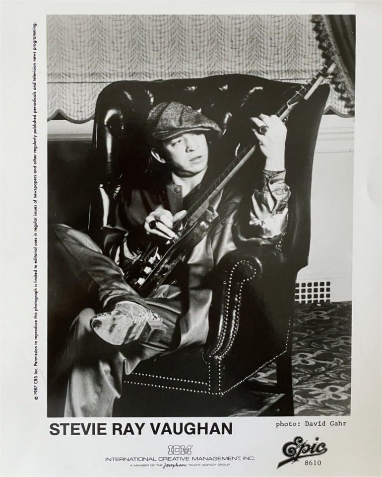 Stevie Ray Vaughan Promo Photo