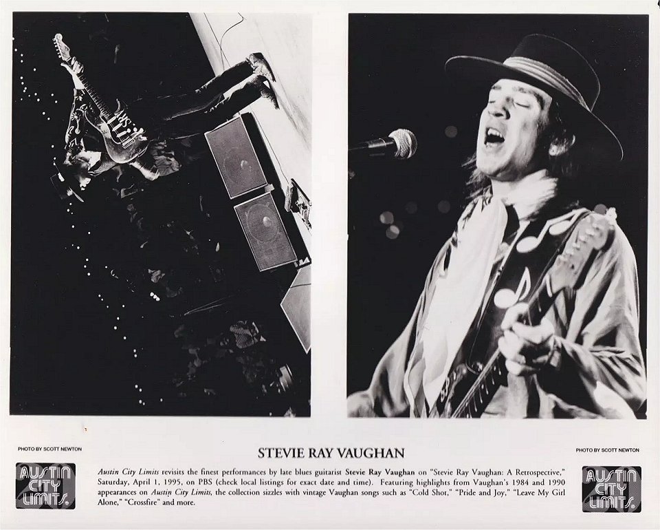 Stevie Ray Vaughan & Double Trouble Promo Photo