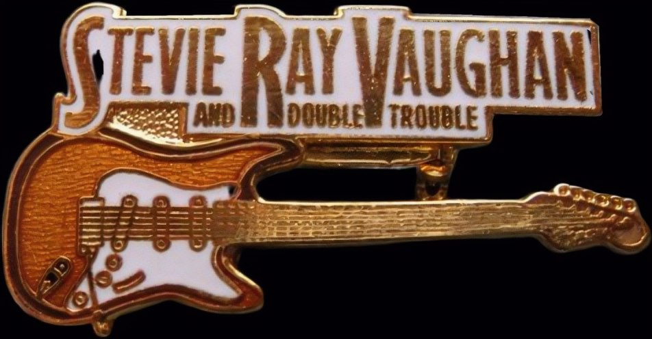 Stevie Ray Vaughan Badge