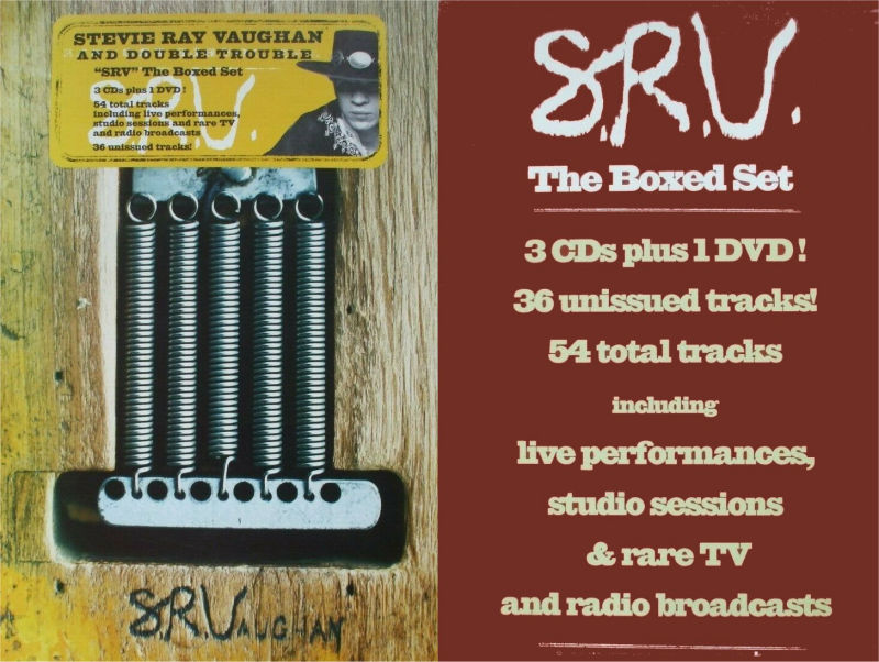 SRV Box Set Card Advertisement