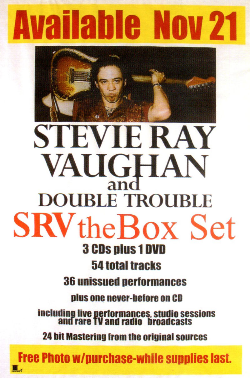 SRV Box Set Poster