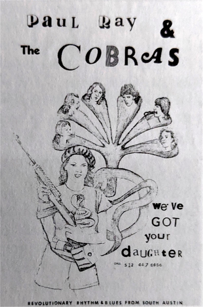 Publicity Poster for The Cobras