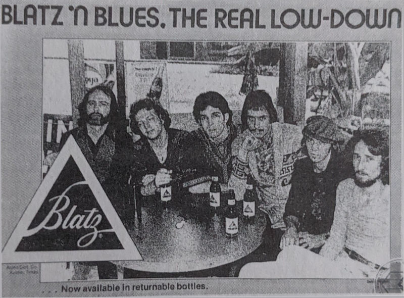 Paul Ray and the Cobras Blatz Beer Advert