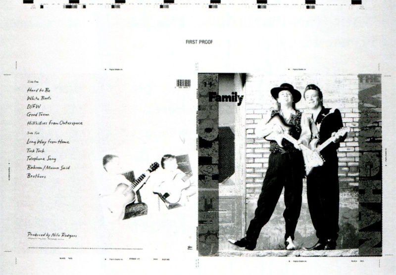 Family Style Album Cover Proof