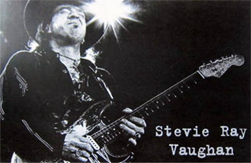 Stevie Ray Vaughan Fan Club Poster