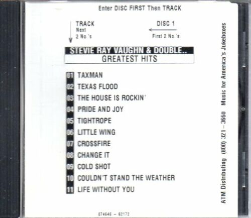 Stevie Ray Vaughan Jukebox CD