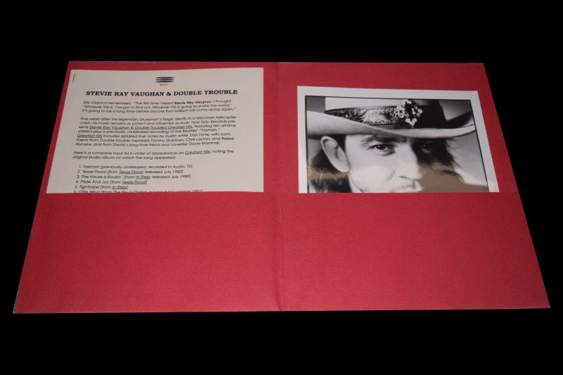 Stevie Ray Vaughan Greatest Hits Press Release