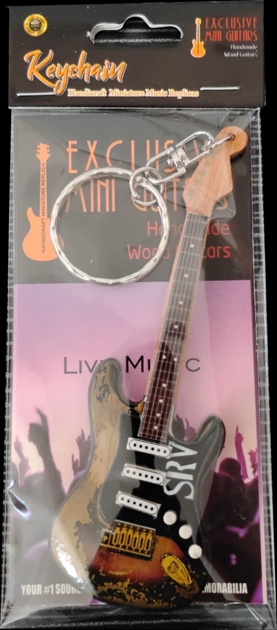 Stevie Ray Vaughan Key Ring
