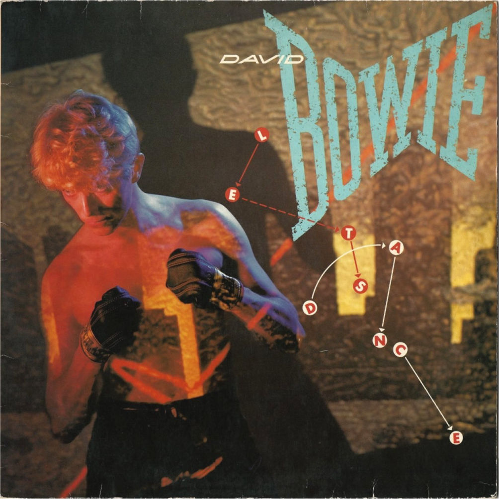 David Bowie Let's Dance Signed LP Cover