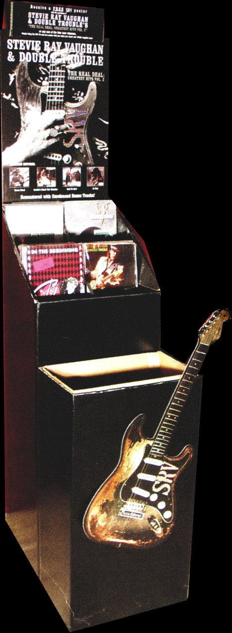 Stevie Ray Vaughan 1999 Record Store Bin