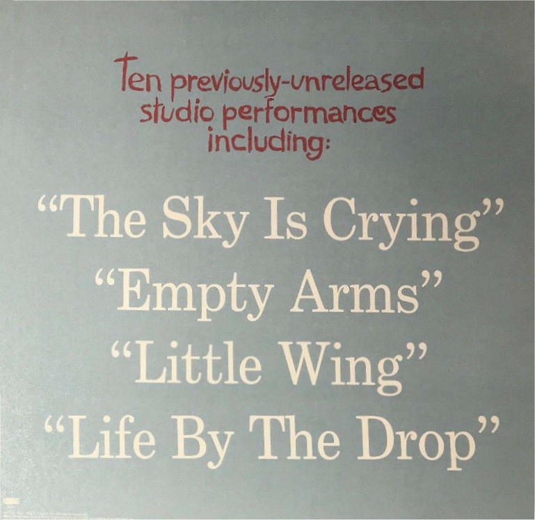 The Sky is Crying Record Store Advert