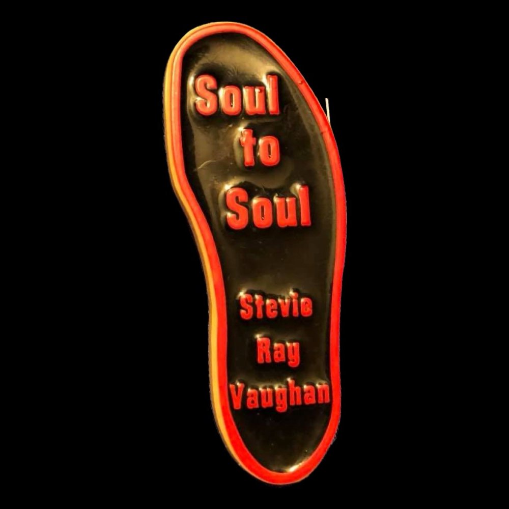 Stevie Ray Vaughan Soul to Soul Badge