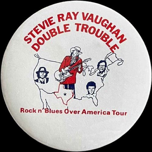 Steve Ray Vaughan Soul to Soul Tour Badge