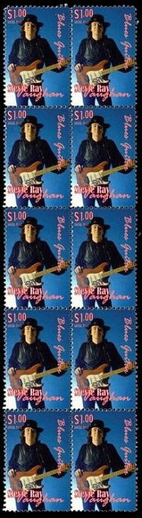 Stevie Ray Vaughan Postage Stamps