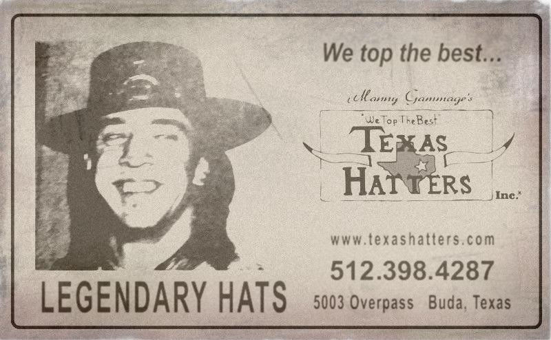 Texas Hatters Newspaper Advert