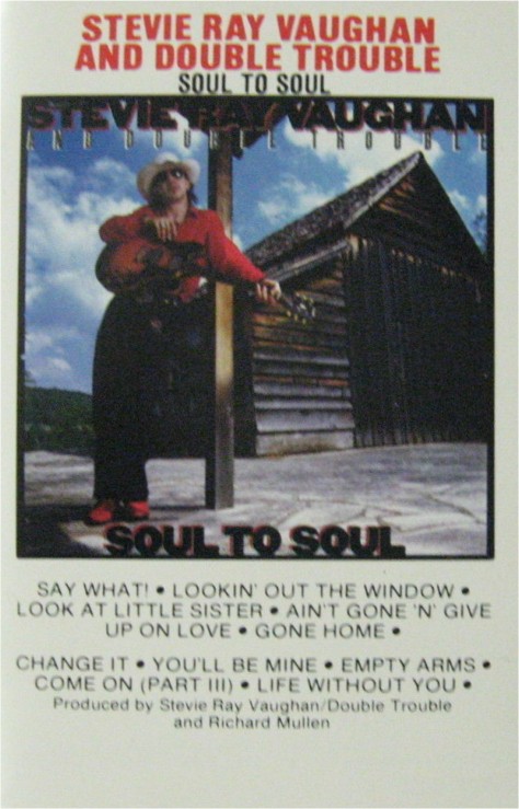 Stevie Ray Vaughan - Soul to Soul Cassette