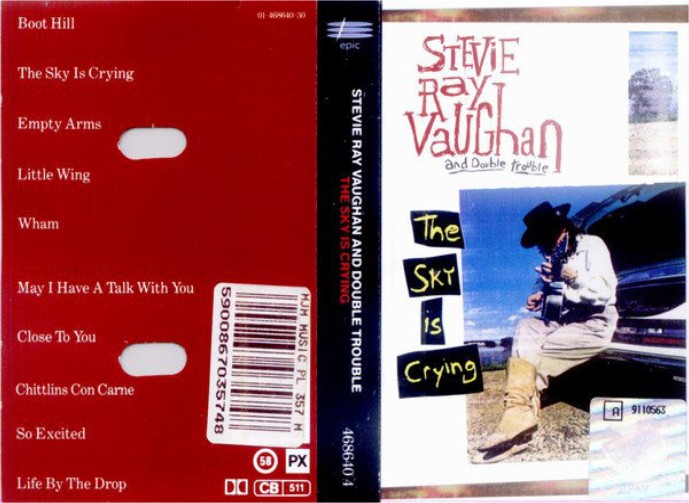 Stevie Ray Vaughan - The Sky is Crying Cassette