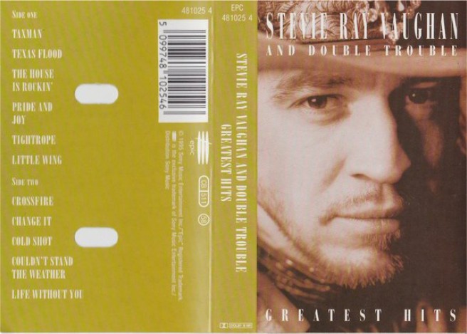 Stevie Ray Vaughan - Greatest Hits Cassette