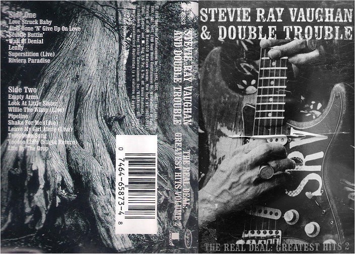 Stevie Ray Vaughan - The Real Deal Greatest Hits Volume 2 Cassette