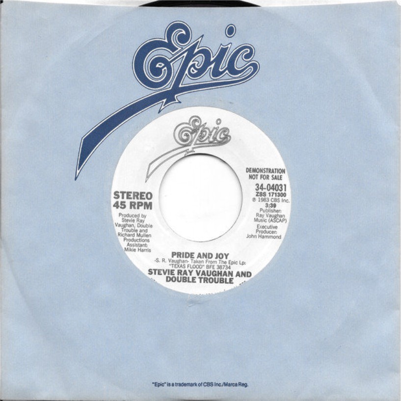 Stevie Ray Vaughan - Pride and Joy US Promo