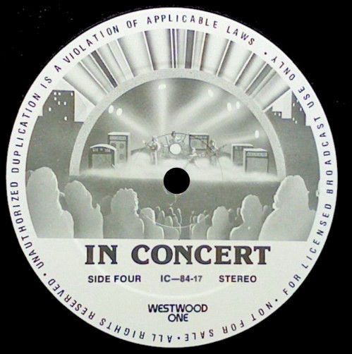 Stevie Ray Vaughan - Westwood One In Concert 1984