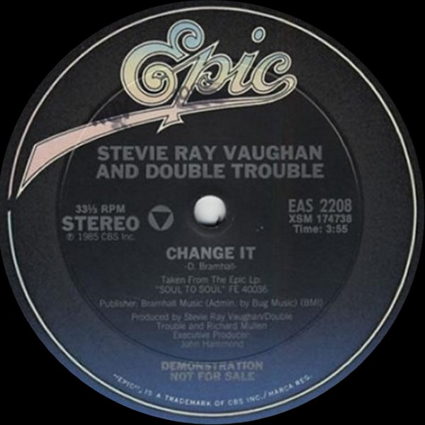 Stevie Ray Vaughan - Change It US Promo 12 inch