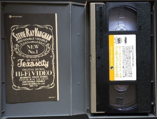Stevie Ray Vaughan - Live in Japan VHS