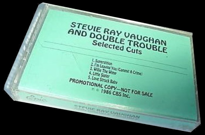 Stevie Ray Vaughan - Selected Cuts US Promo Cassette