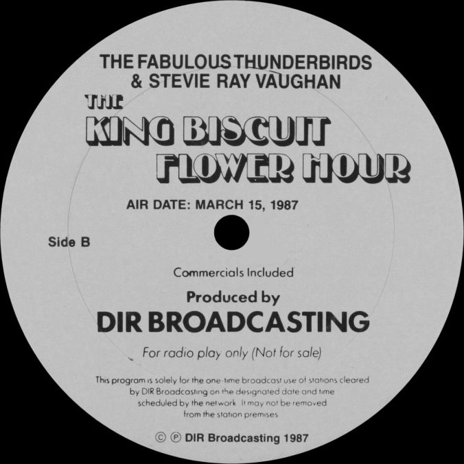 Stevie Ray Vaughan - King Biscuit Flower Hour 1987