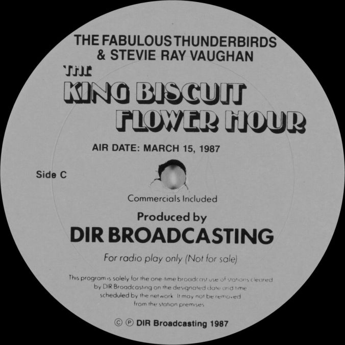 Stevie Ray Vaughan - King Biscuit Flower Hour 1987