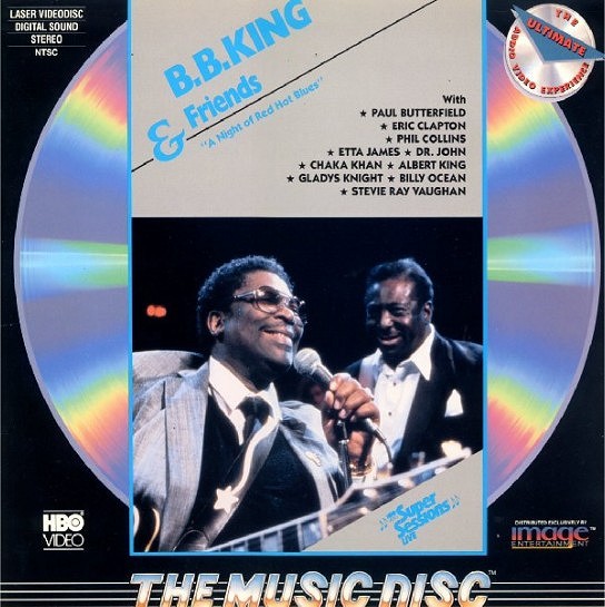 BB King and Friends LaserDisc