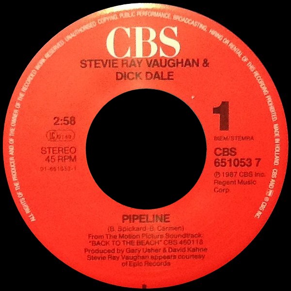 Stevie Ray Vaughan & Dick Dale - Pipeline