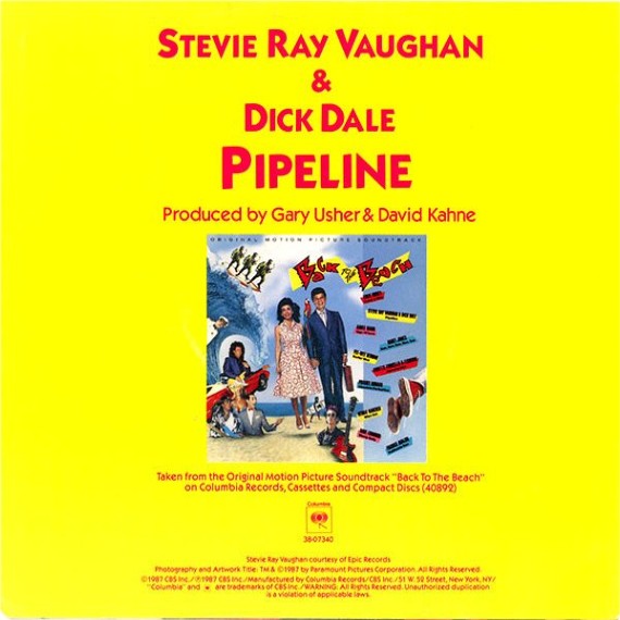 Stevie Ray Vaughan - Pipeline US 7 inch Promo