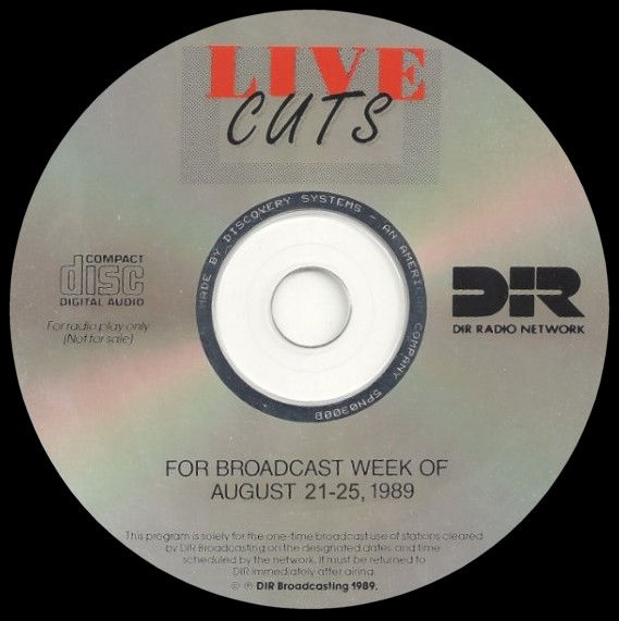Stevie Ray Vaughan - DIR Live Cuts Radio Show 1989