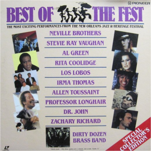 Stevie Ray Vaughan - Best of the Fest LaserDisc