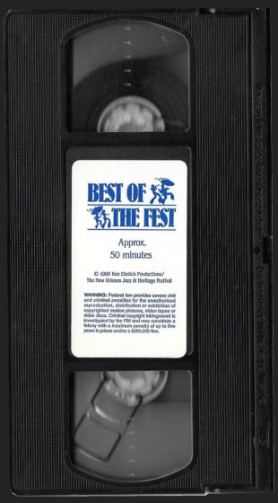 Stevie Ray Vaughan - Best of the Fest VHS