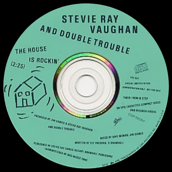Stevie Ray Vaughan - The House is Rockin' US Promo