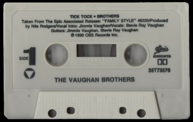 The Vaughan Brothers - Tick Tock Cassette Single