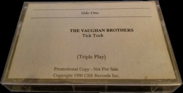 The Vaughan Brothers - Tick Tock US Cassette Promo