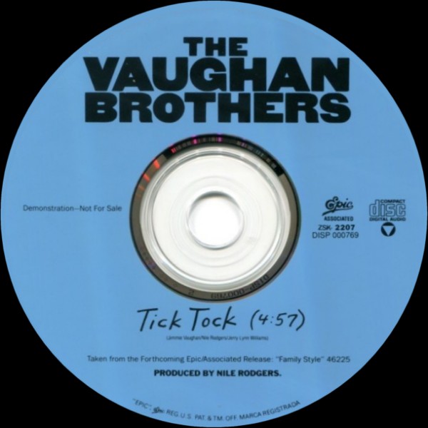 The Vaughan Brothers - Tick Tock US Promo