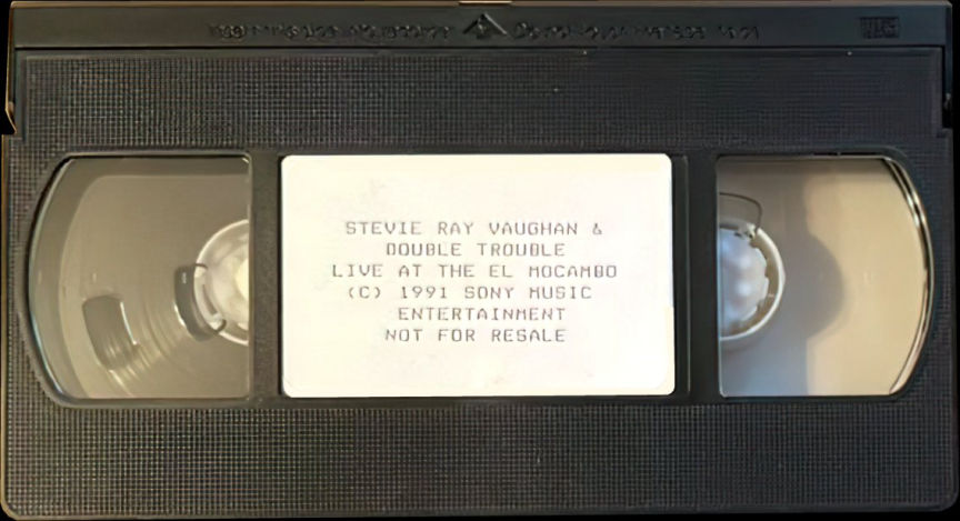 Stevie Ray Vaughan - Live at the El Mocambo VHS Promo