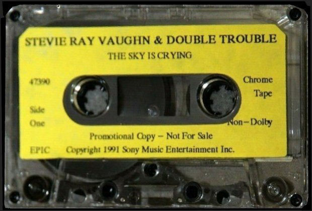 Stevie Ray Vaughan - The Sky is Crying US Promo Cassette