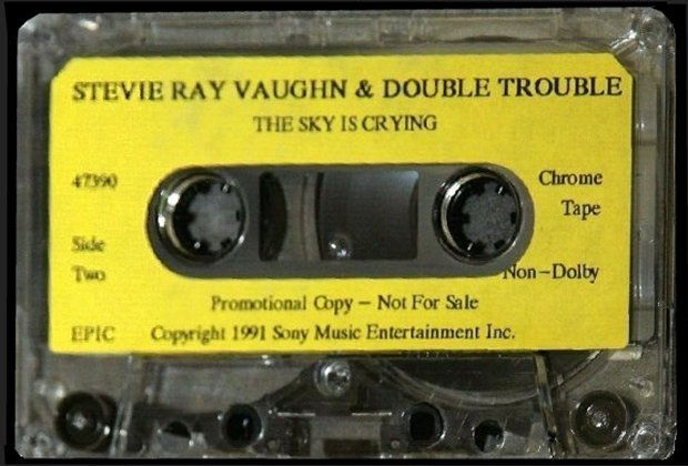 Stevie Ray Vaughan - The Sky is Crying US Promo Cassette