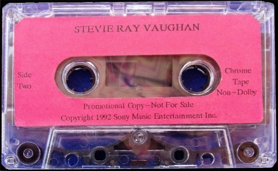 Stevie Ray Vaughan - In the Beginning US Promo Cassette