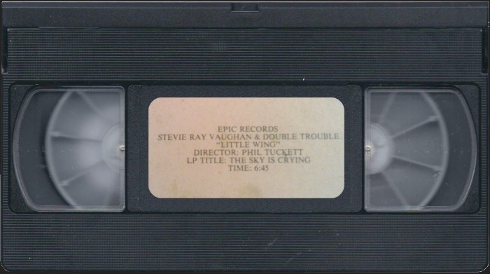 Stevie Ray Vaughan - Little Wing US VHS Promo