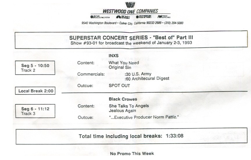 Stevie Ray Vaughan - Westwood One Radio Show 1993